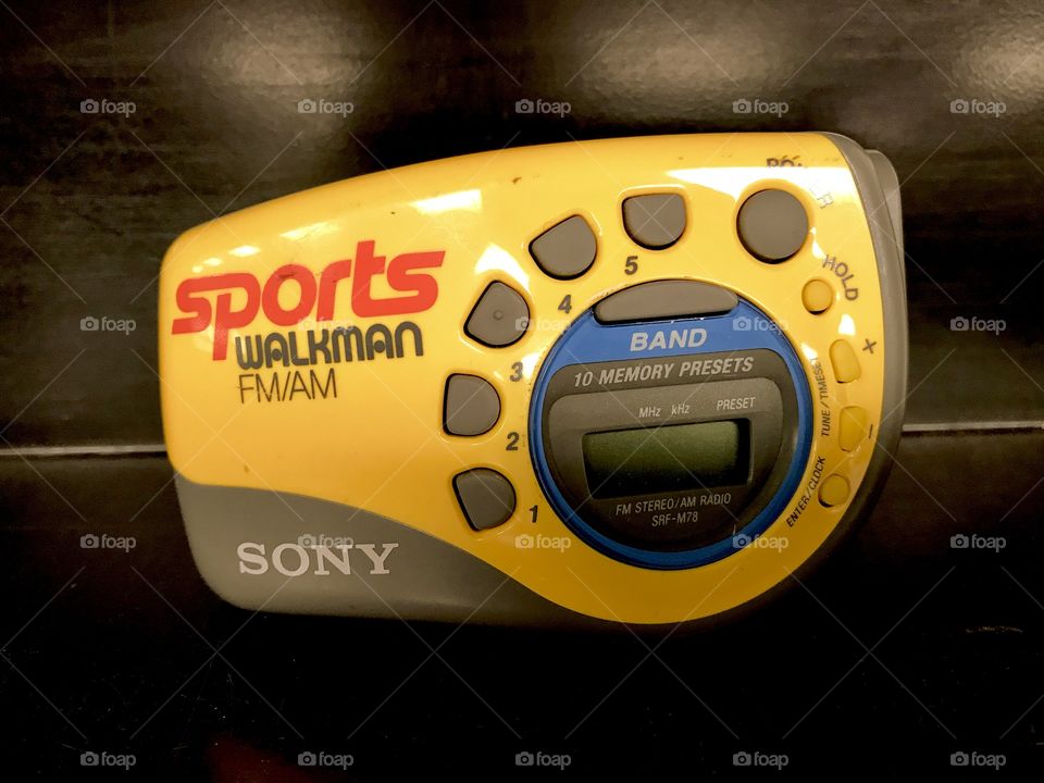 Sony Vintage Sports Walkman