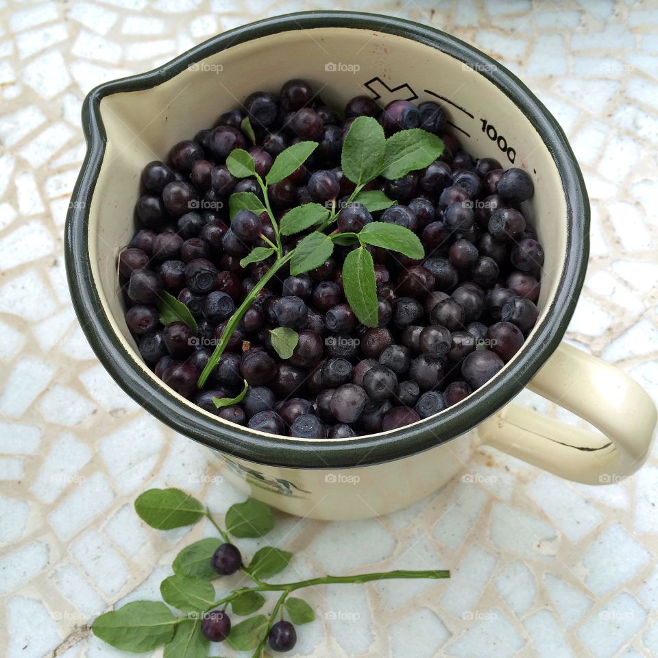 Blue berries