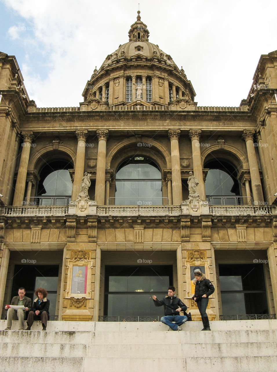 MNAC Barcelona . National Museum of Art in Barcelona