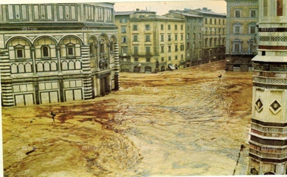 Florence, River Flood 1962