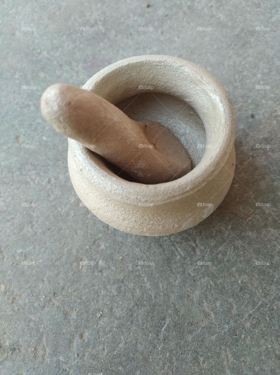 a handicraft items,use to prepare food,desi item generally use in villages