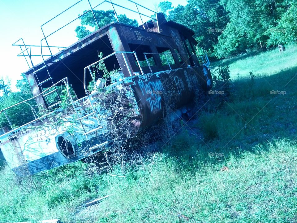 Forgotten. I love going to this place. You have to walk almost 4 miles into the middle of the woods to get here.