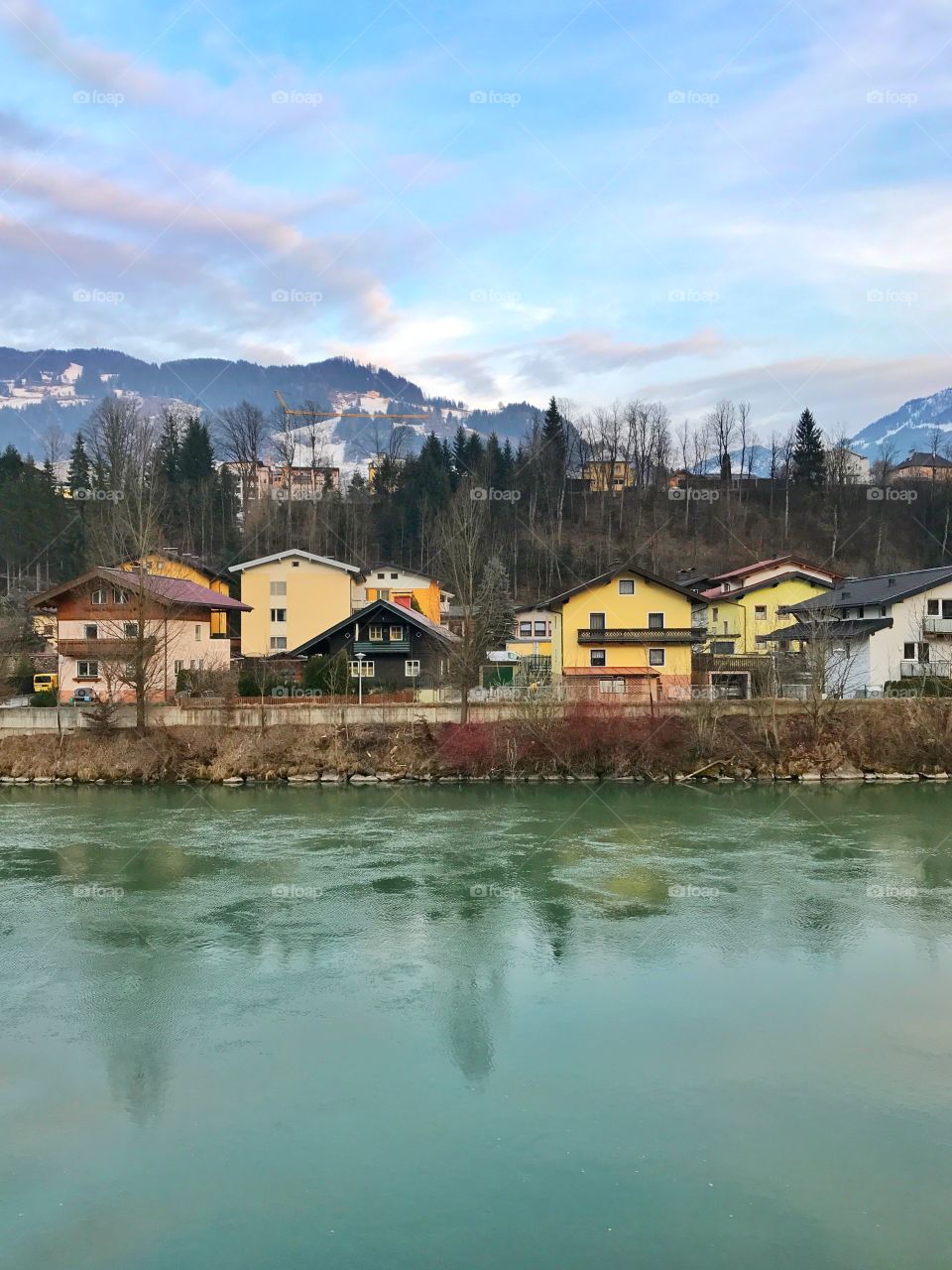 Waterfront houses in Austria 