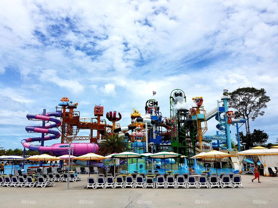 Colorful Water Park