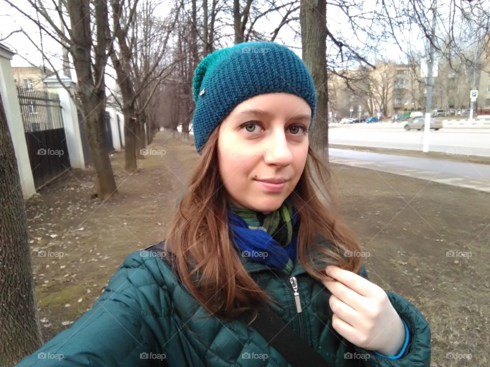 Walking in the alley