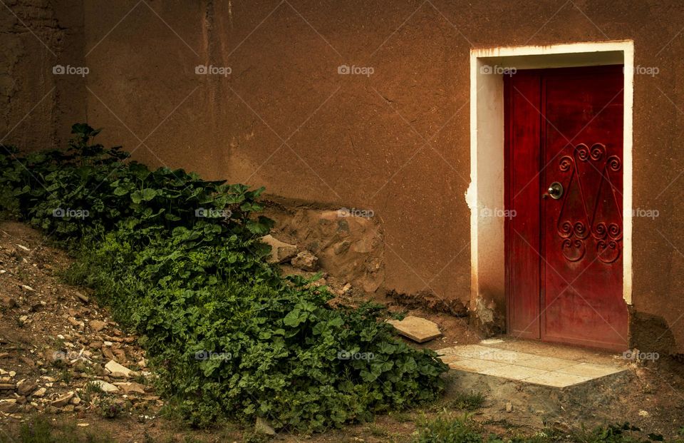 Red door