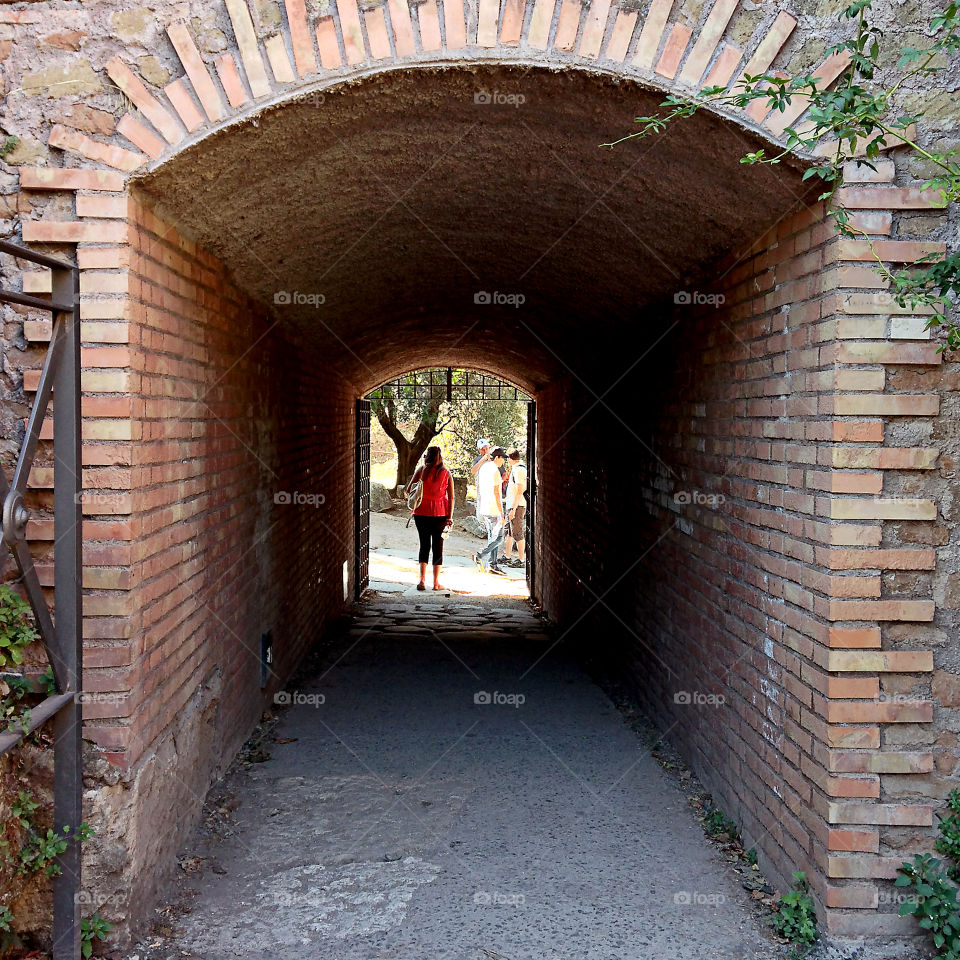 Rome walkway 