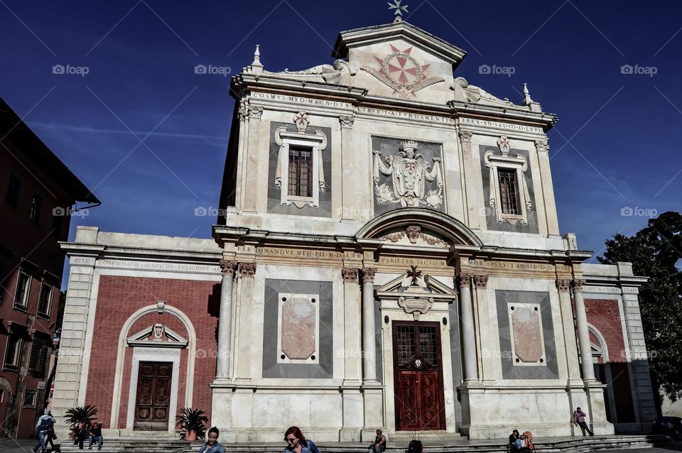 Iglesia de San Esteban. Iglesia de San Esteban de los Caballeros (Pisa - Italy)