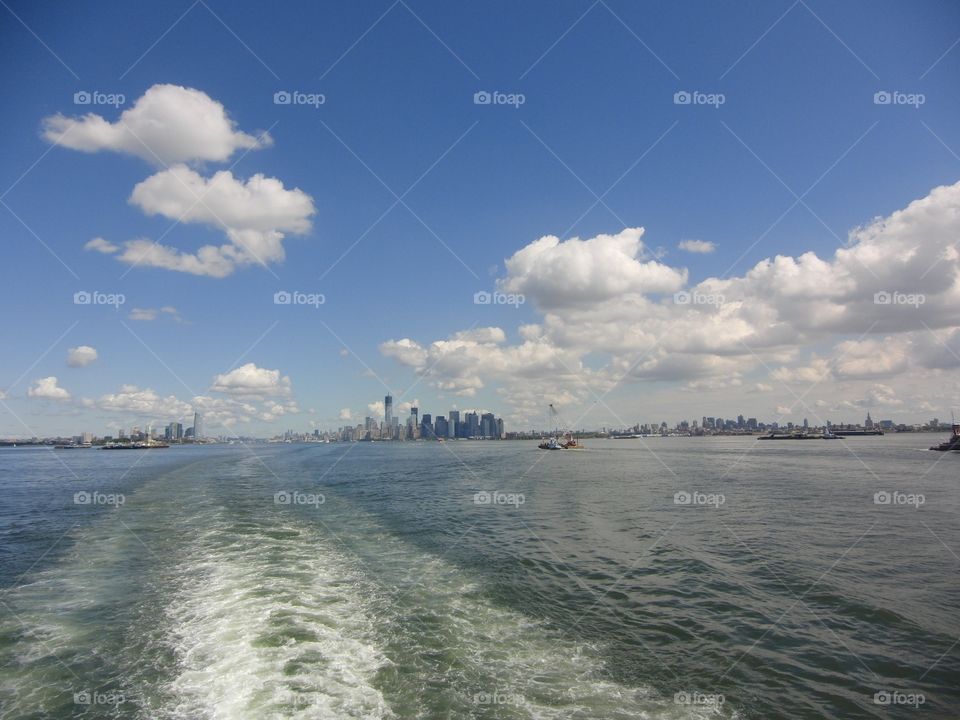 View from the Staten Island Ferry