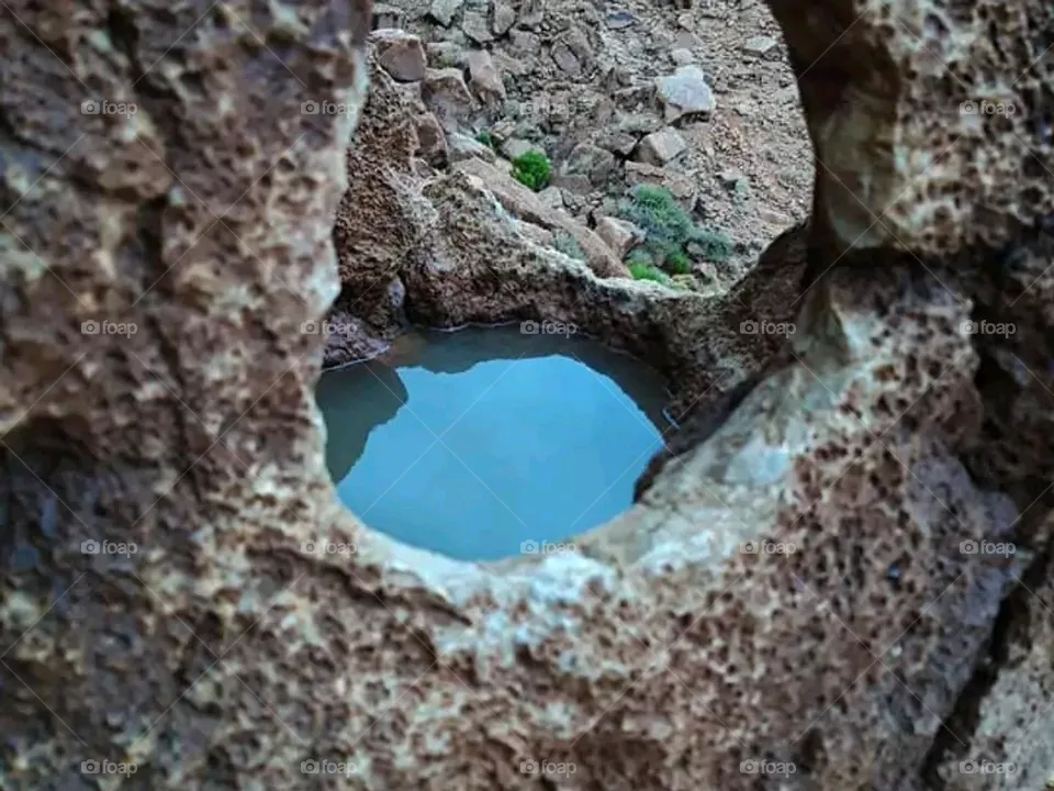 perforated stone