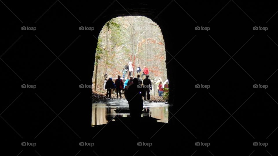 Stump house tunnel in South Carolina