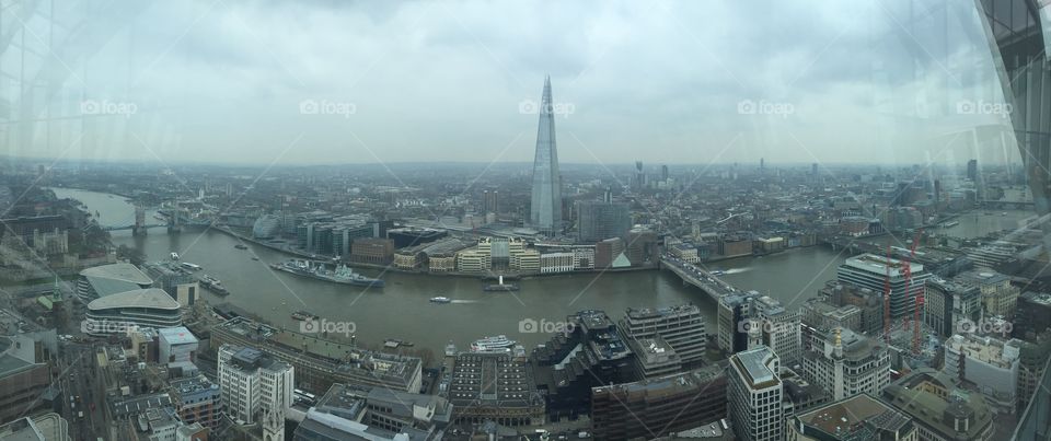 London England from above