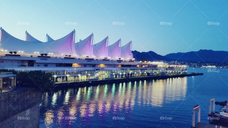 Waterfront reflections