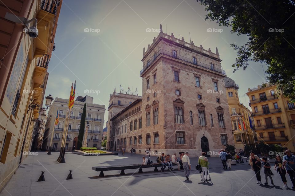 Plaza de Manises (Valencia - Spain)