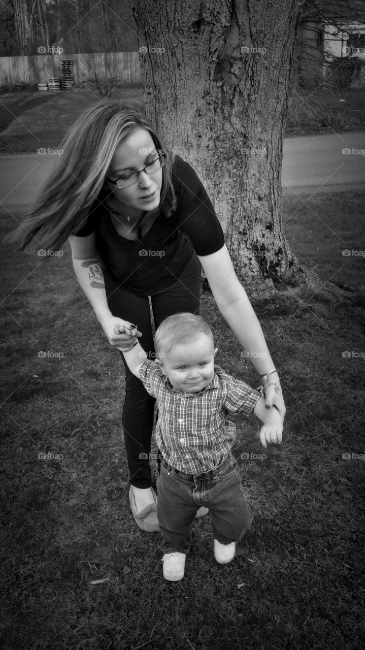 and he's off and running