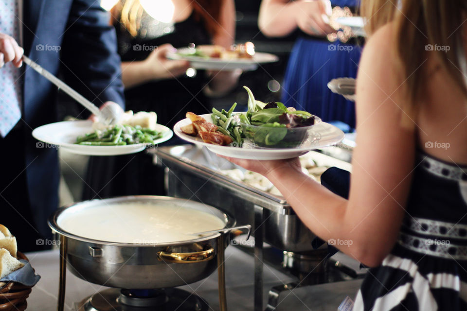 Wedding buffet