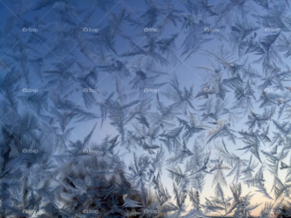 Ice patterns