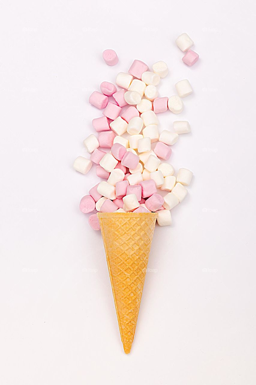 pastel Marshmallow icecream