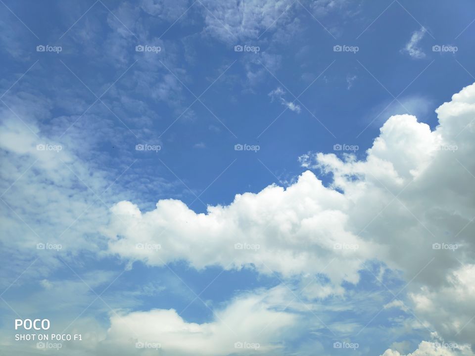 Beautiful fair weather