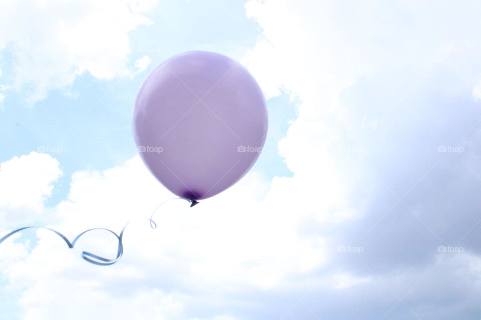 Purple balloon 🥰💜🎈