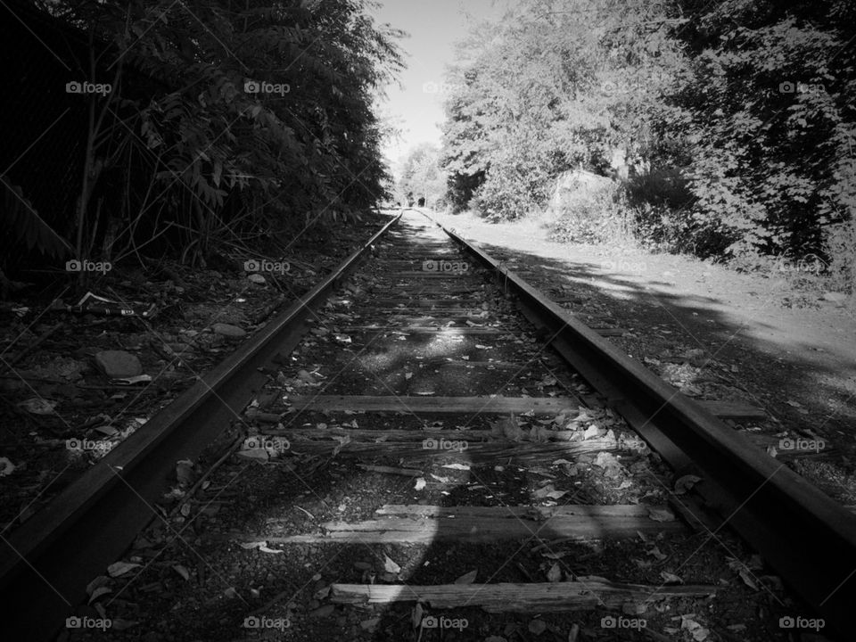down the tracks