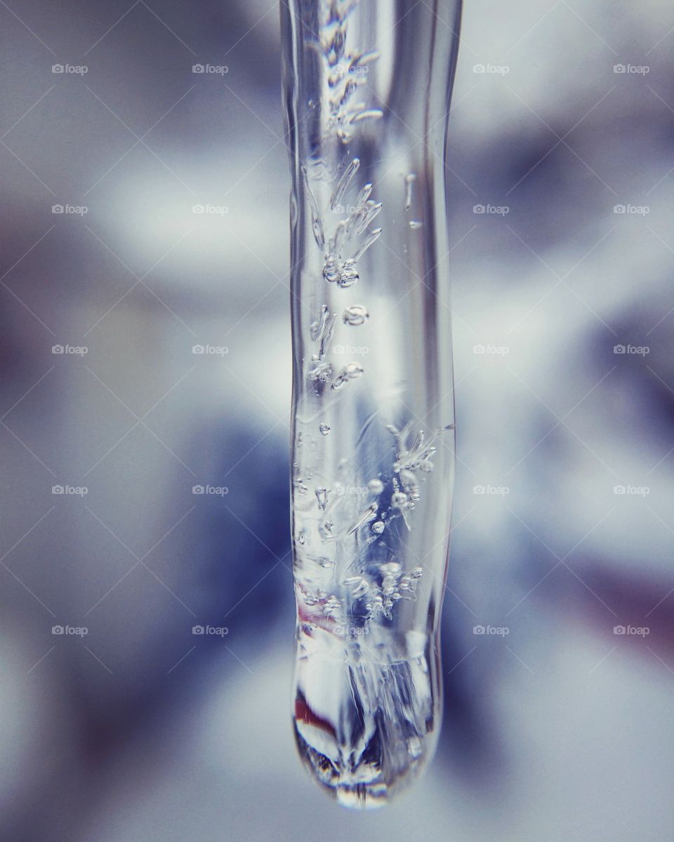 Tip of an icicle ❄️