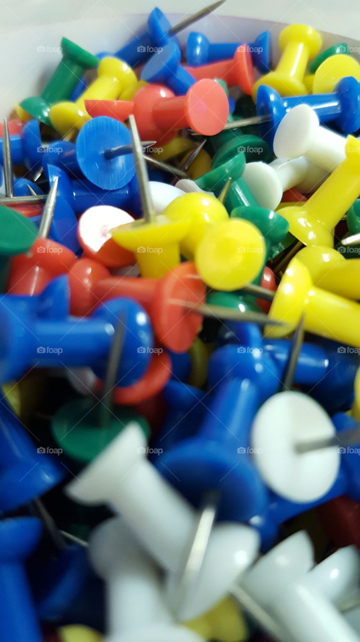 push pins