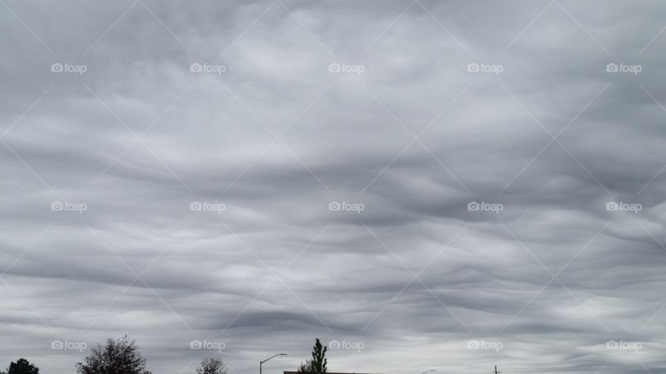 Rolling clouds