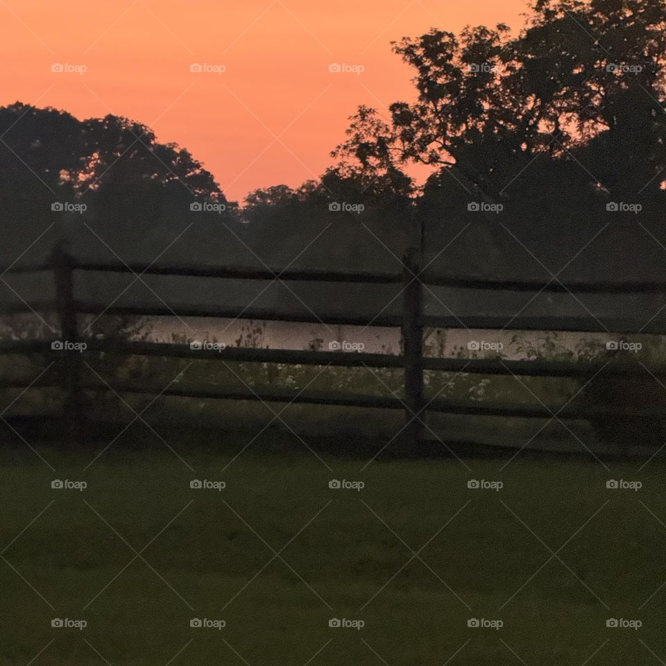 Gettysburg Park at Night