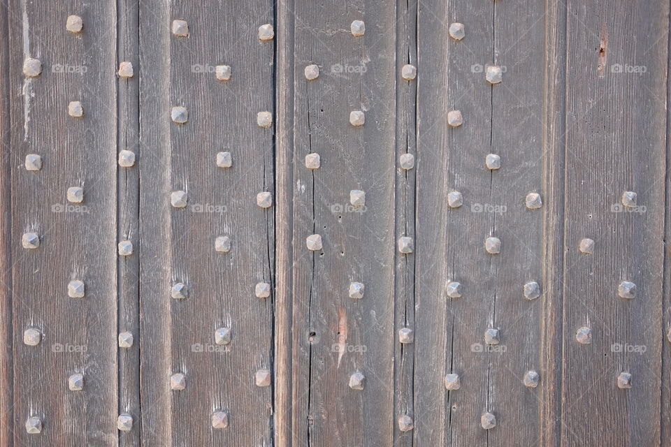 Detail of a door in Antwerp