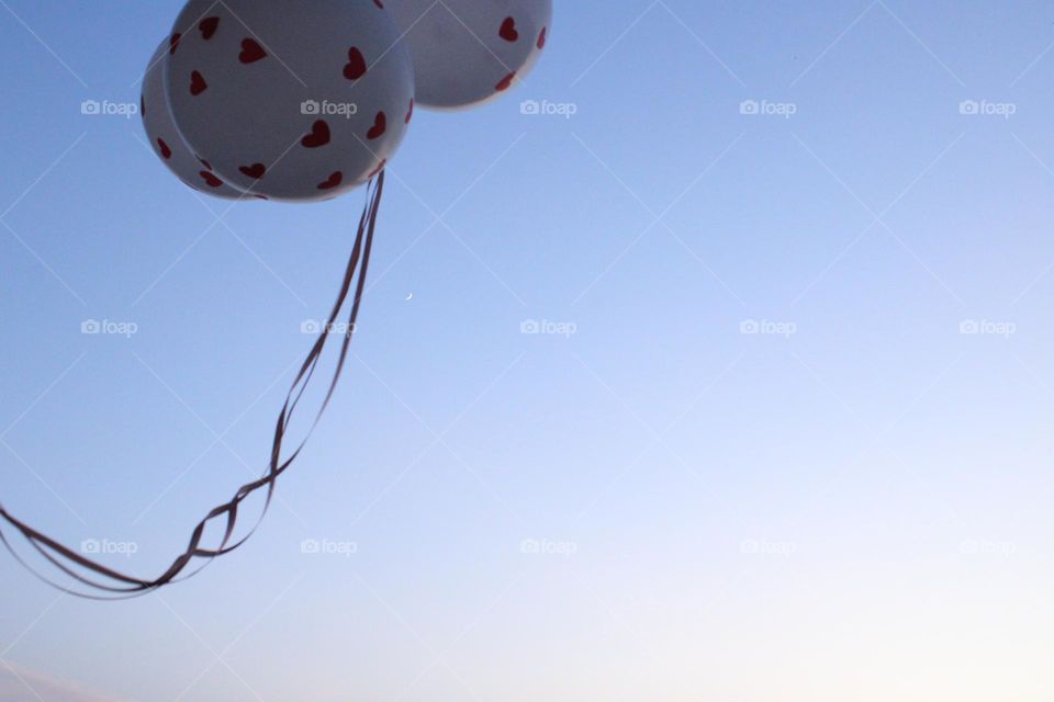 Balloons with hearts 🥰❤