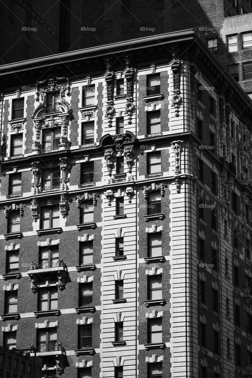 New york city in Black and White