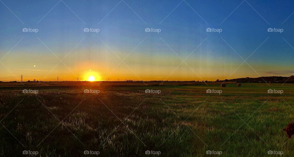 Sunset in summer 😘