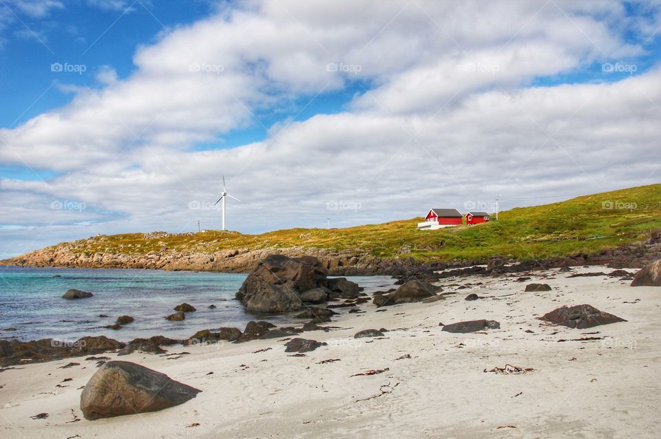 Lofoten landscape 