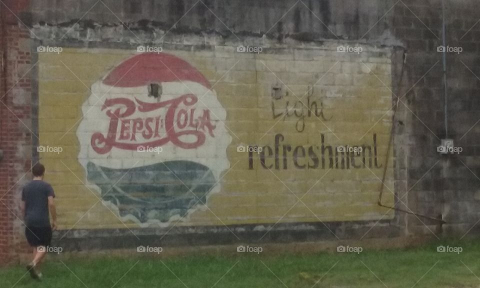 Pepsi mural
