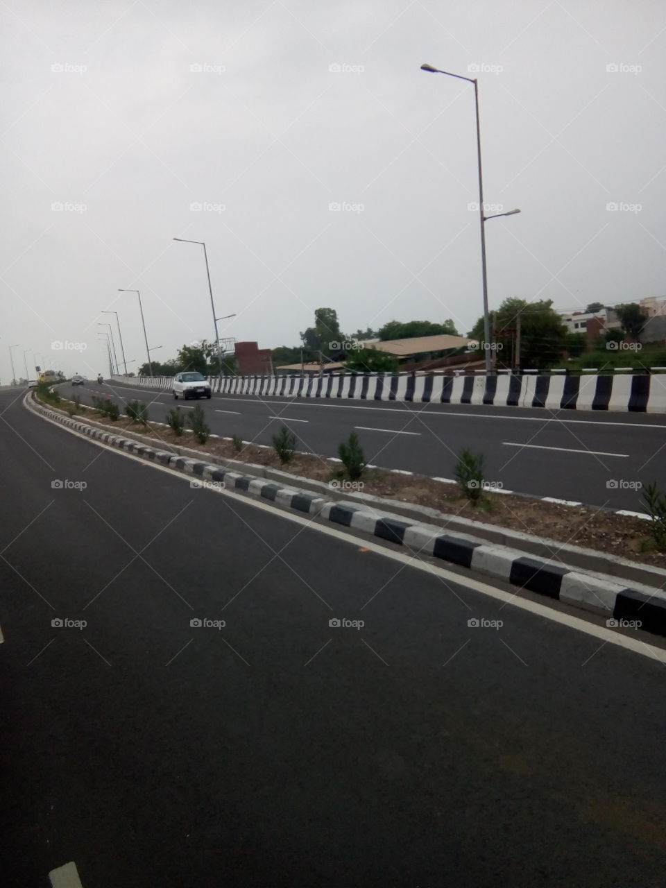 beautiful seen of Nation Highway Number-7 in india