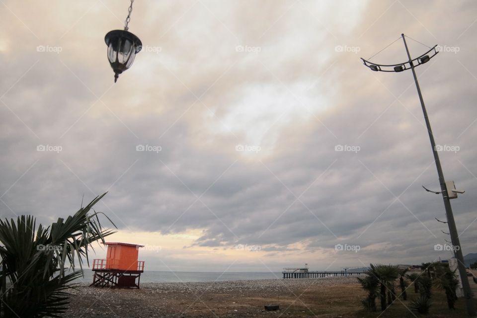 Batumi beach