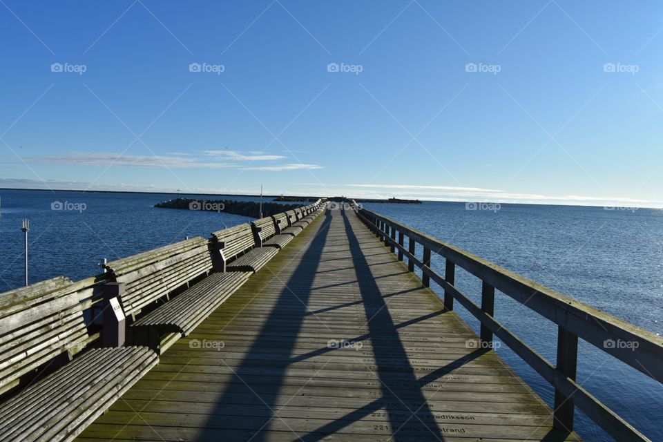 Water, No Person, Pier, Sea, Travel