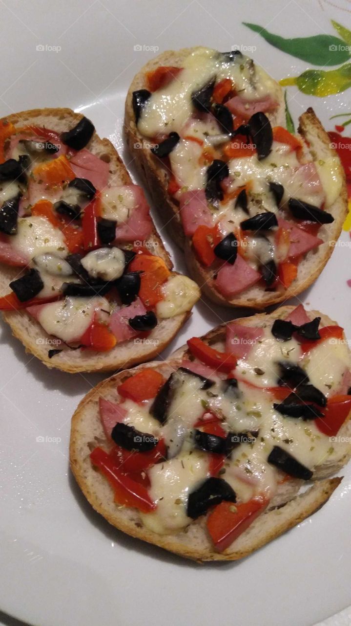 pizza sandwiches