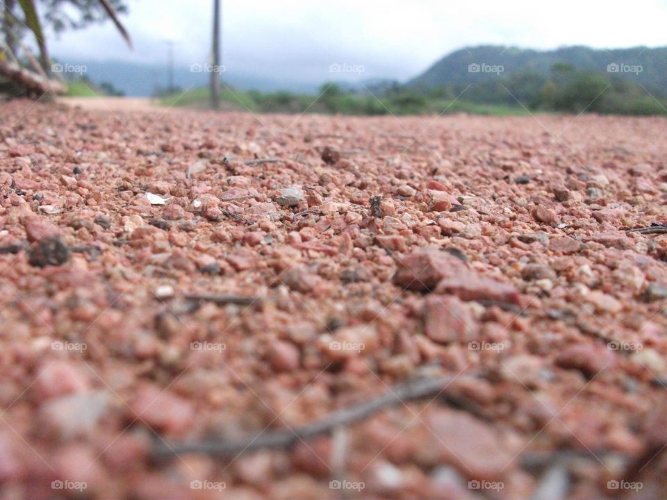 Detalhes de um simples caminho. Details of a simple path.