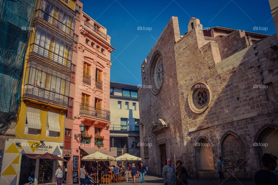 Ancient church of Valencia, Spain