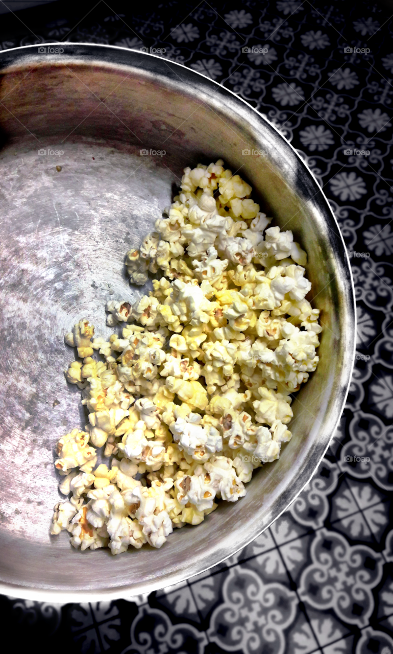 homemade popcorn