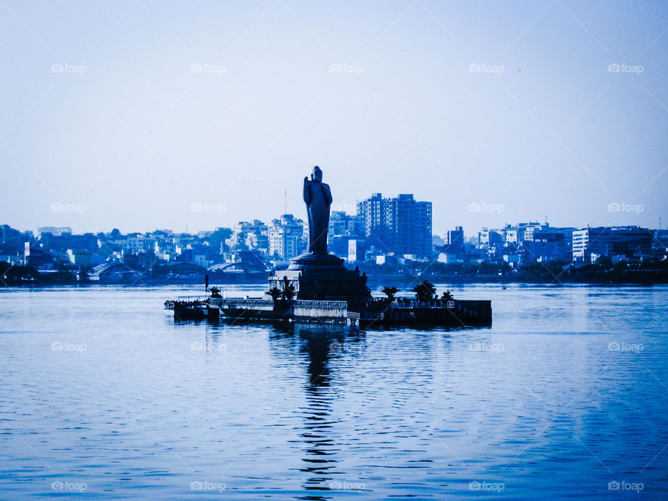Indian statue / Hyderabad City