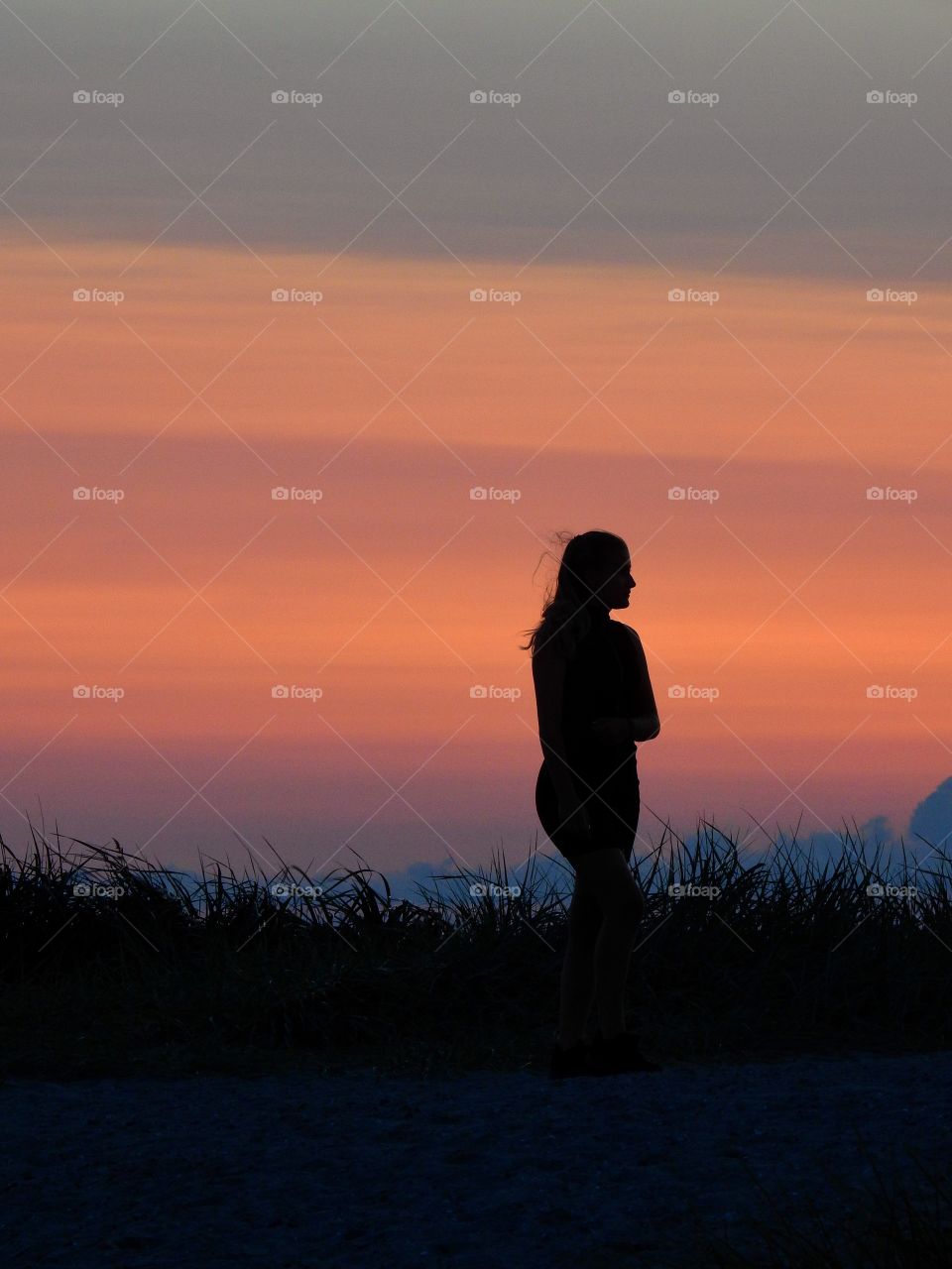 Girl on the beach