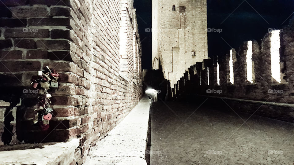 Bridge in Verona in Italy