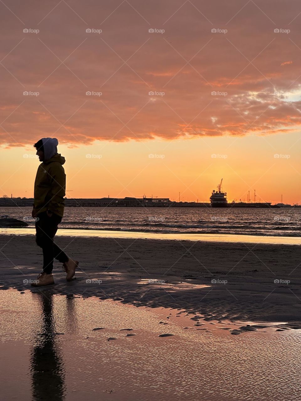 De los mejores atardeceres que he podido ver