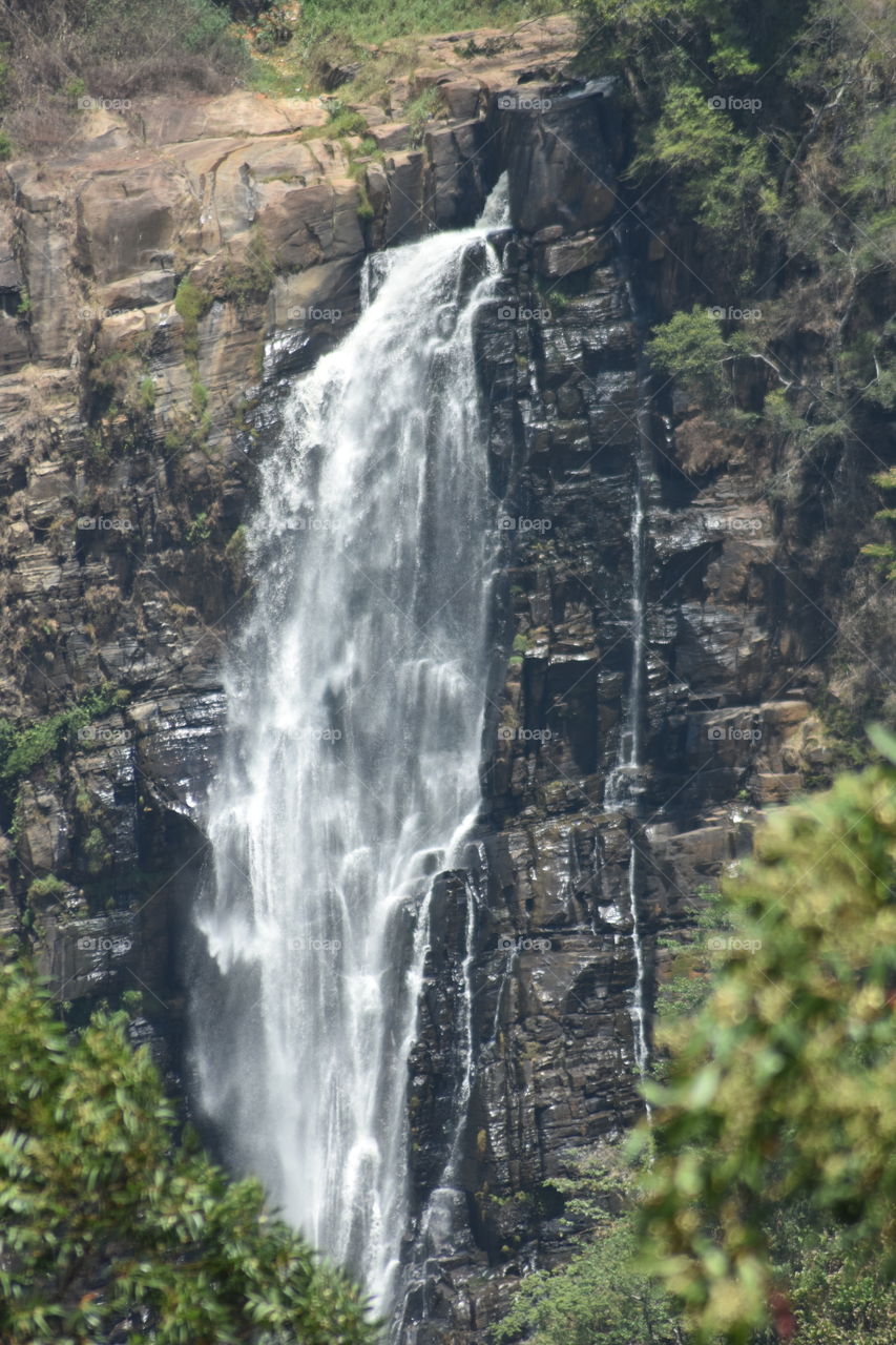 Beautiful Waterfall gives an eye soothing comfort