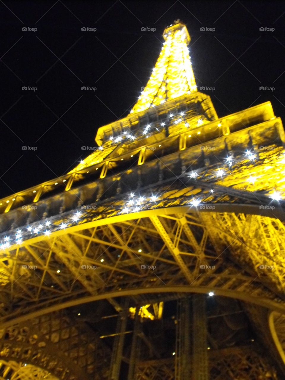 Glitter Eiffel Tower