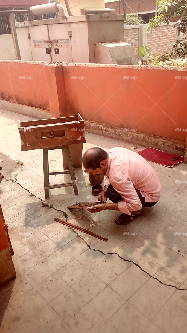 musical instrument maker.