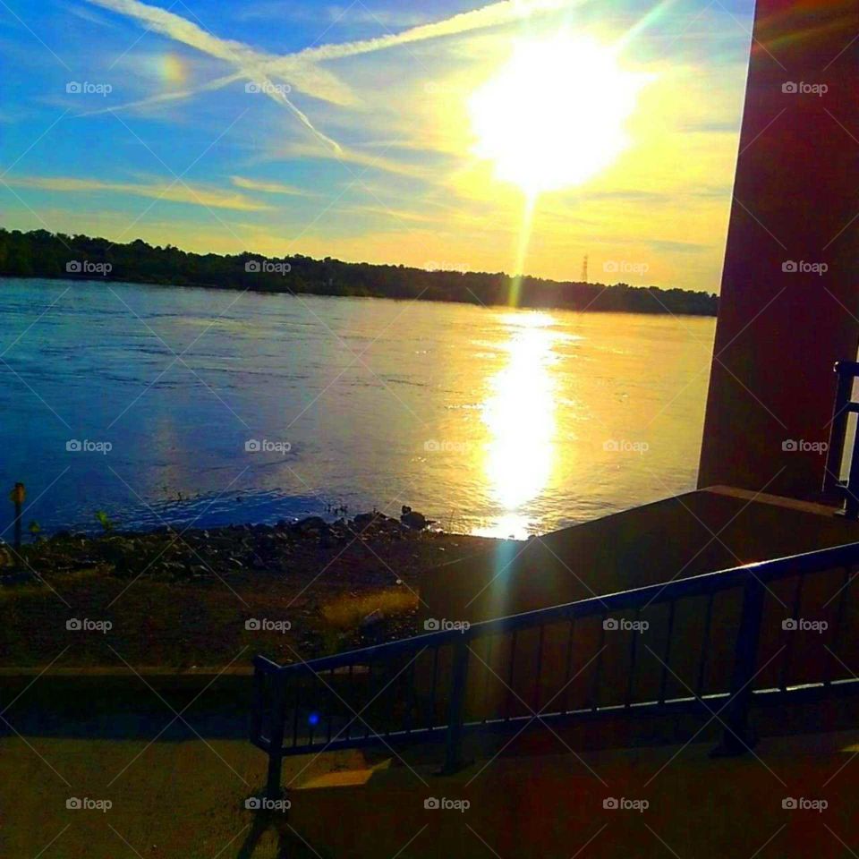 Bright Sunshine & Reflection under Bridges